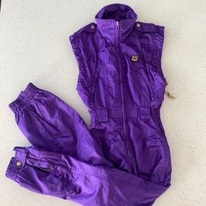 Retro Ski Suit